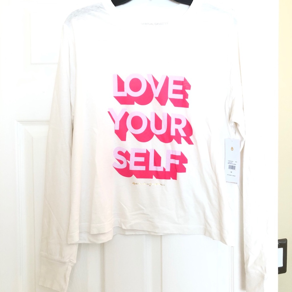 White long sleeve T-Shirt
